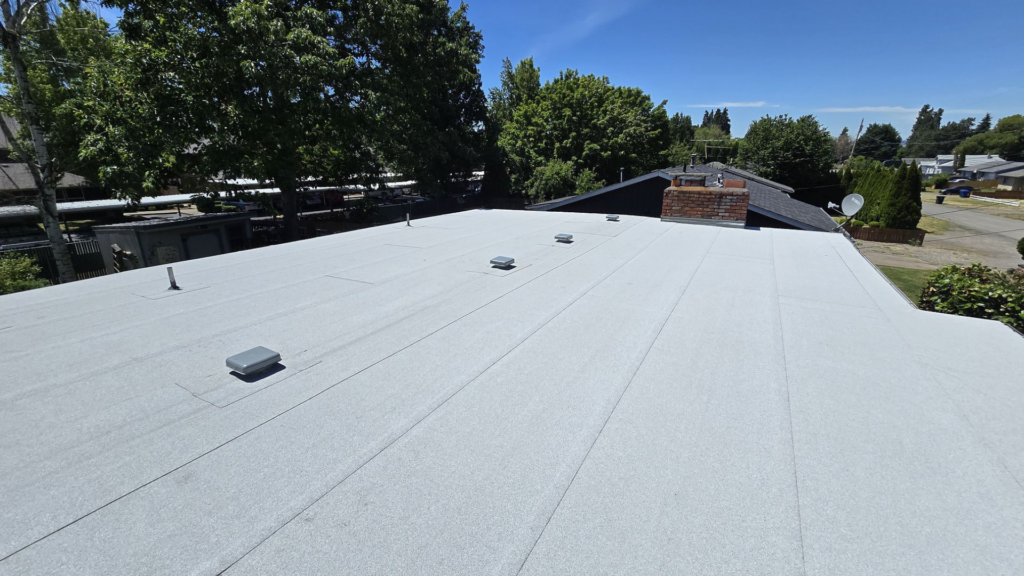 Granulated Roofing After