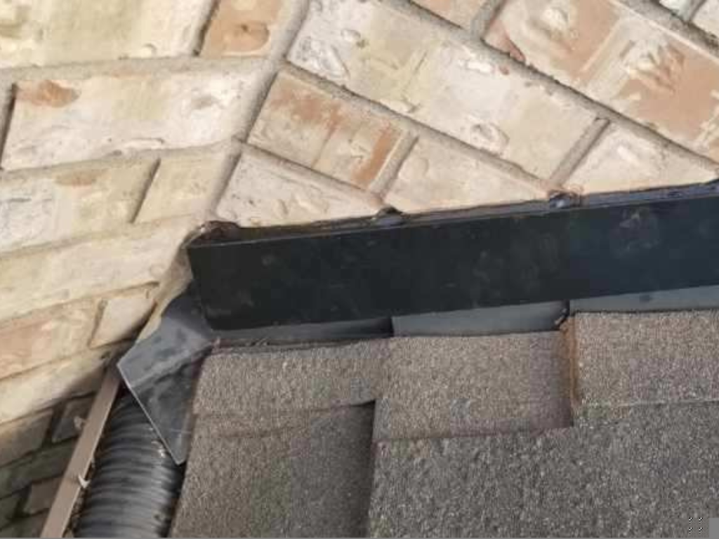 Chimney Reglet Repair After